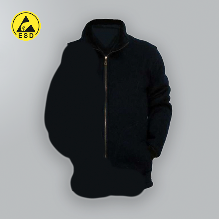 ESD Fleece Jacket (Full Zip) Blue ESD Fleece Jacket (Full Zip) Blue